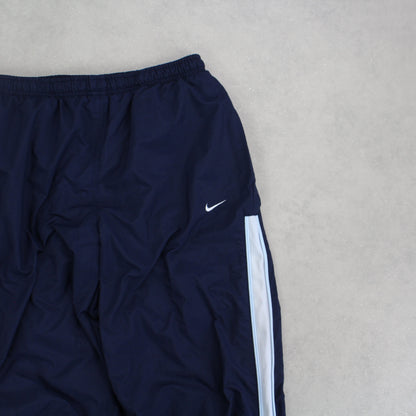 RARE Vintage Nike Trackpants Navy - (XS)