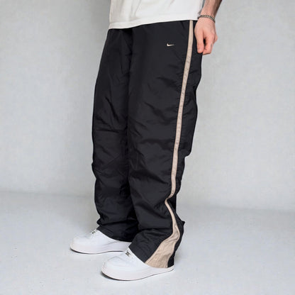 RARE 2000s Nike Trackpants Black - (M)