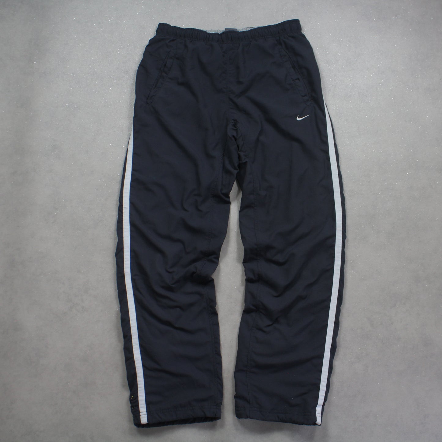 RARE 2000s Nike Trackpants Grey - (S)