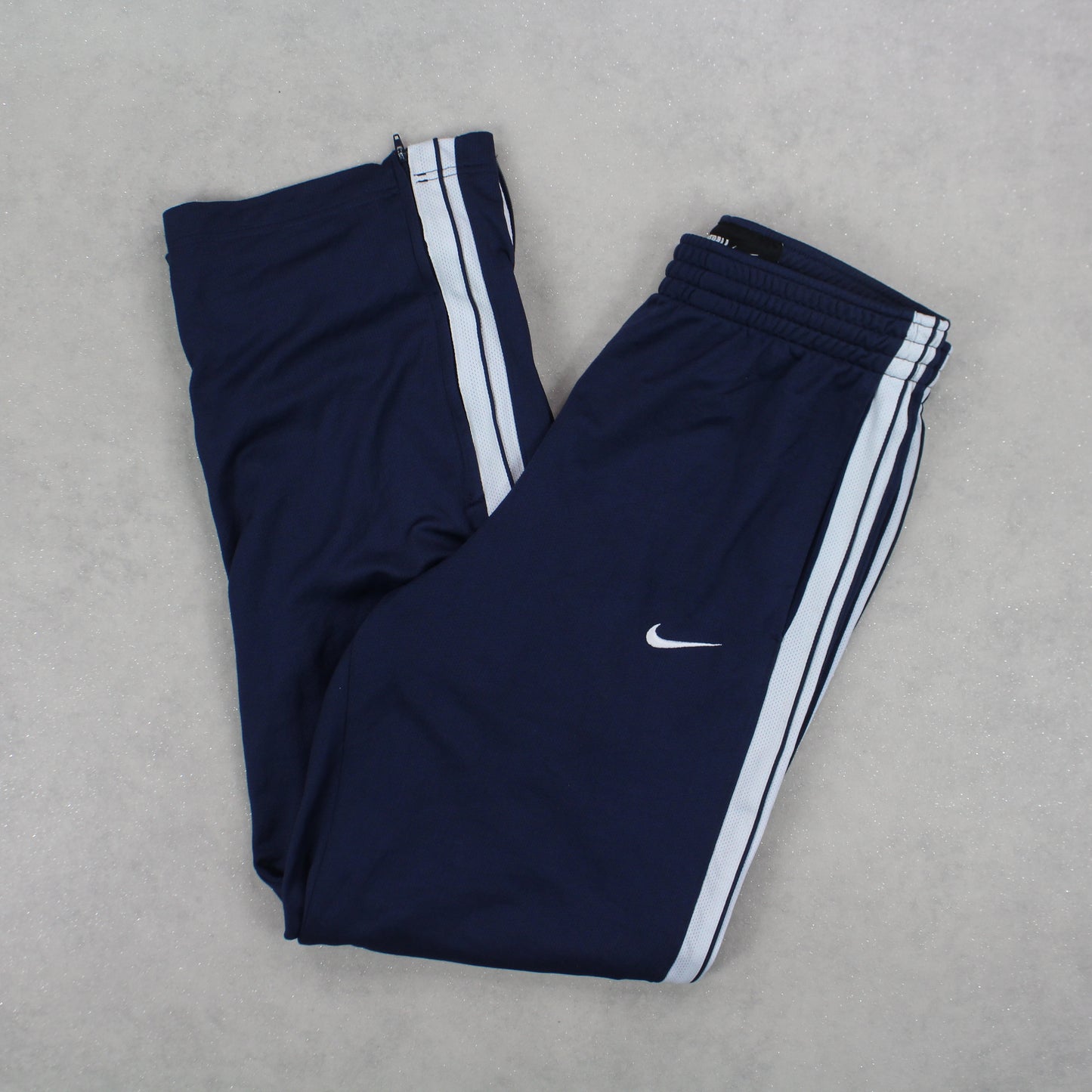 RARE Vintage 00s Nike Trackpants Navy - (S)