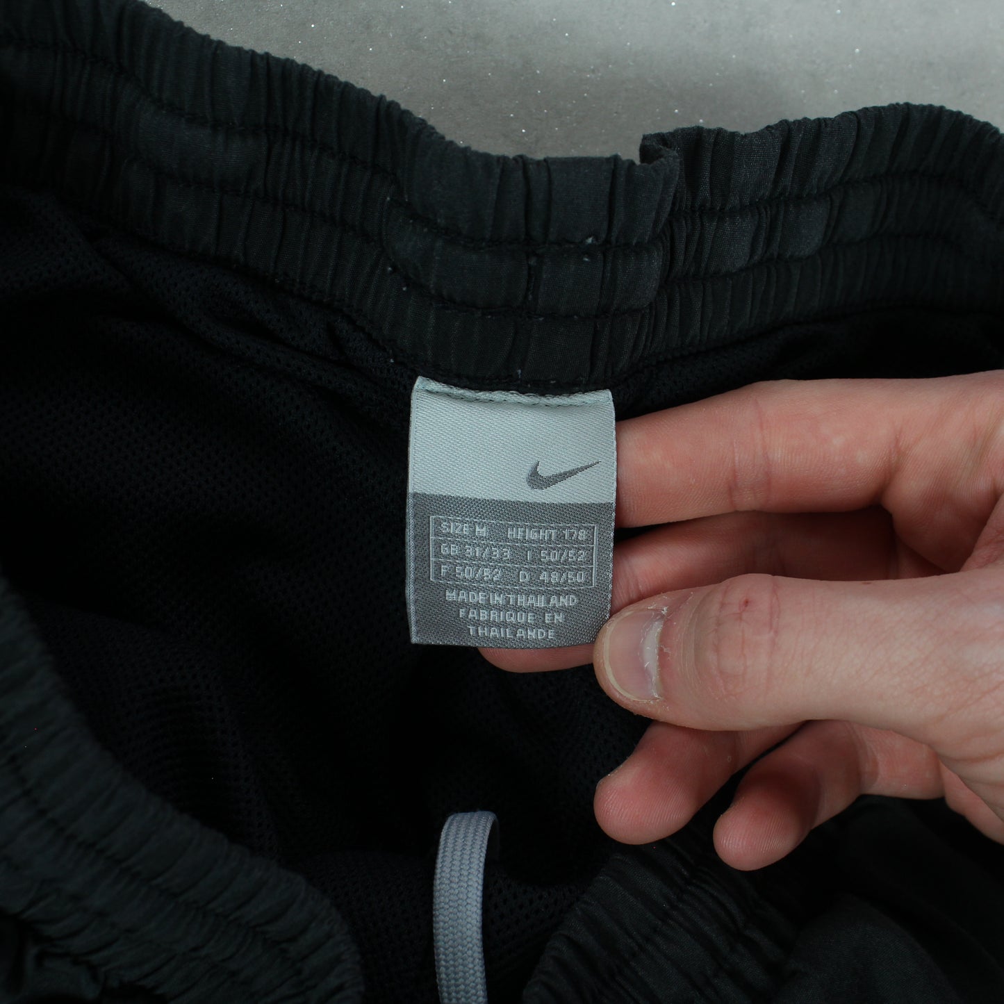 RARE 00s Nike Trackpants Grey - (M)