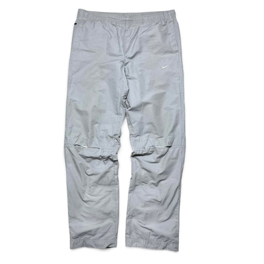 2000s Nike Trackpants Grey- (M)