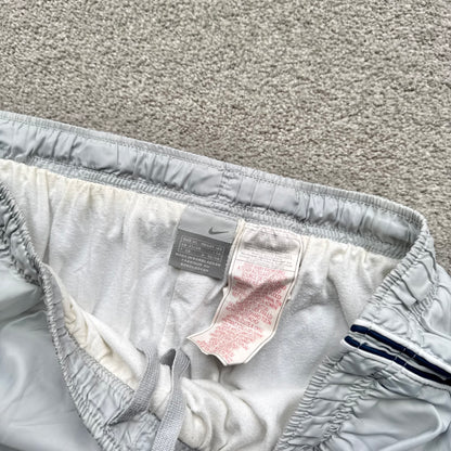 SUPER RARE 2000s Nike Trackpants Grey - (L)