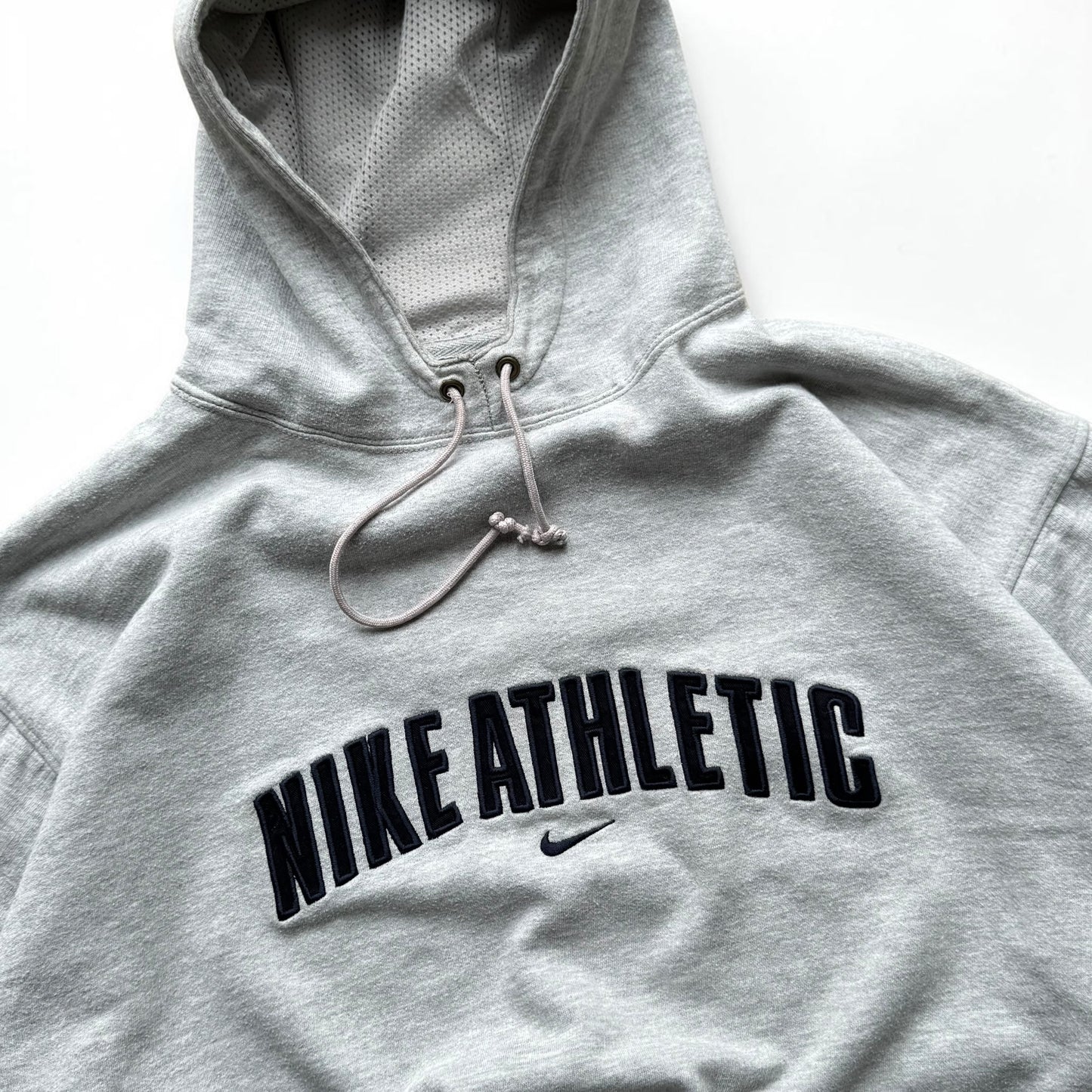 RARE 2000s Nike Hoodie Grey - (L)
