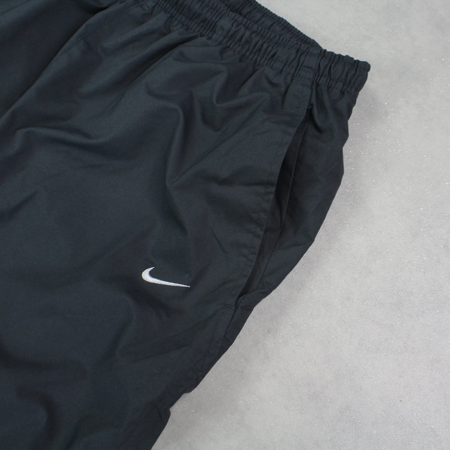 RARE 00s Baggy Nike Trackpants Grey - (L)