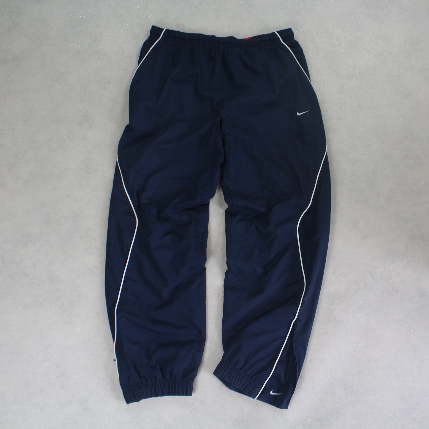 RARE 2000s Nike Trackpants Navy - (L)