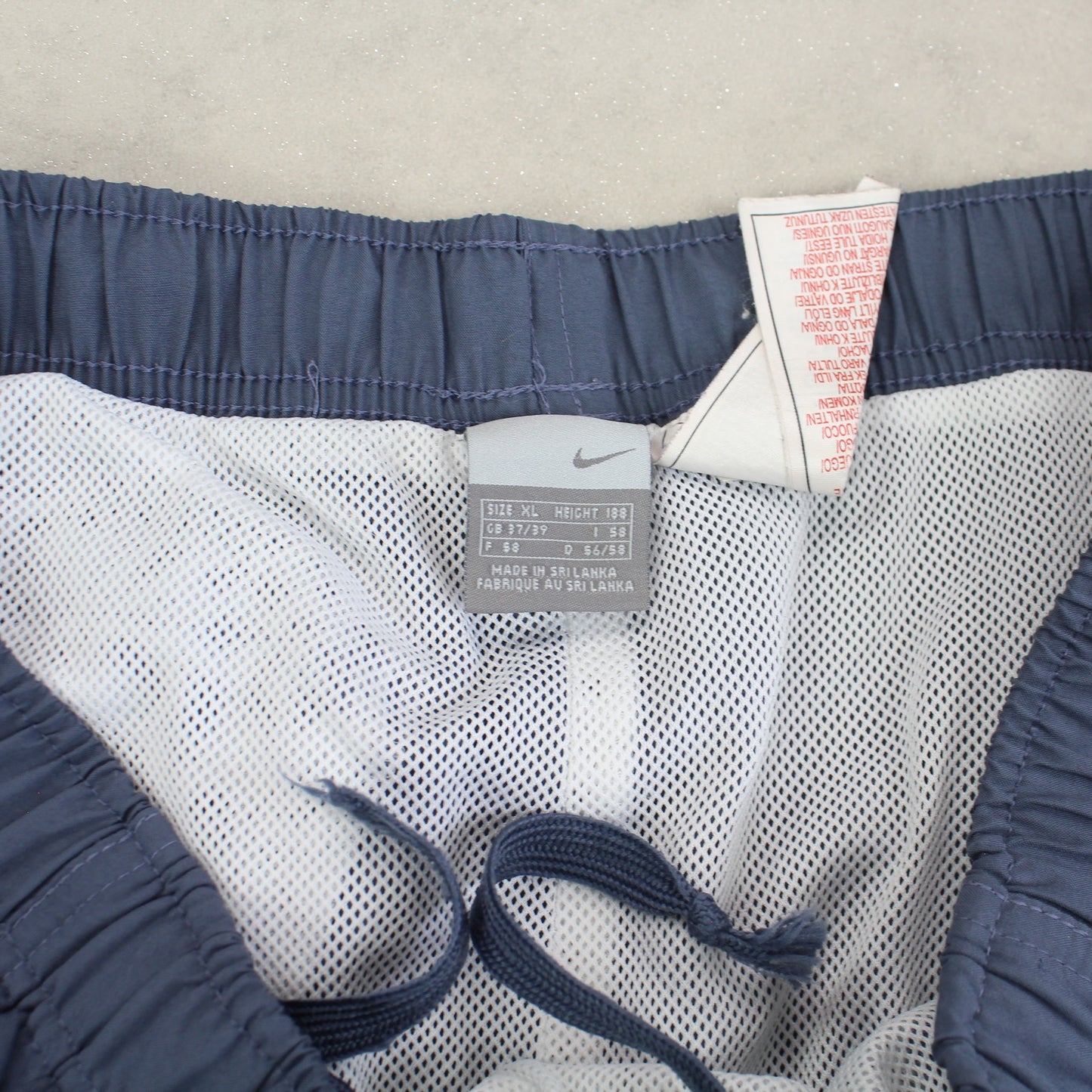 RARE Vintage 00s Nike Trackpants Blue - (M)