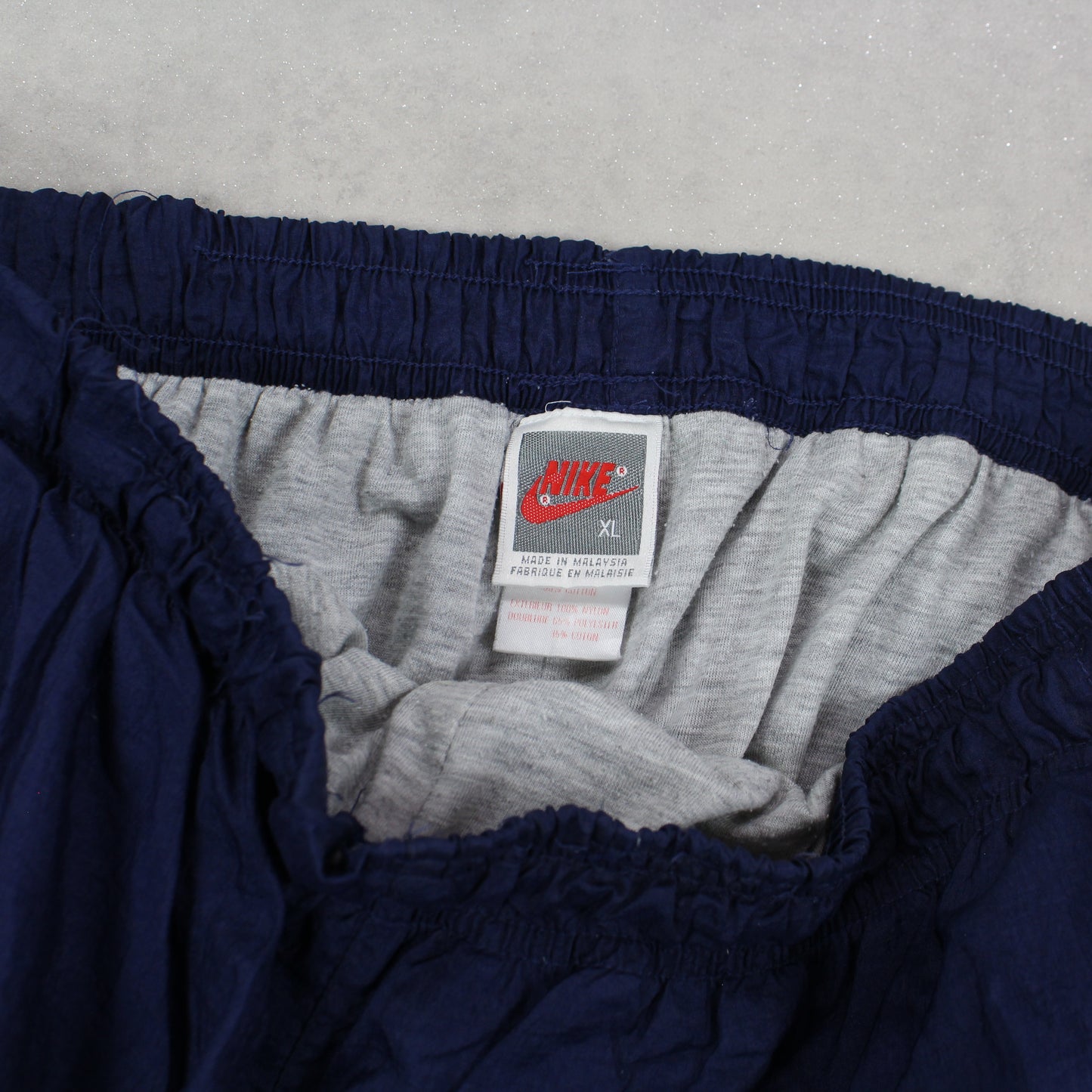 RARE 1990s Nike Trackpants Navy - (L)