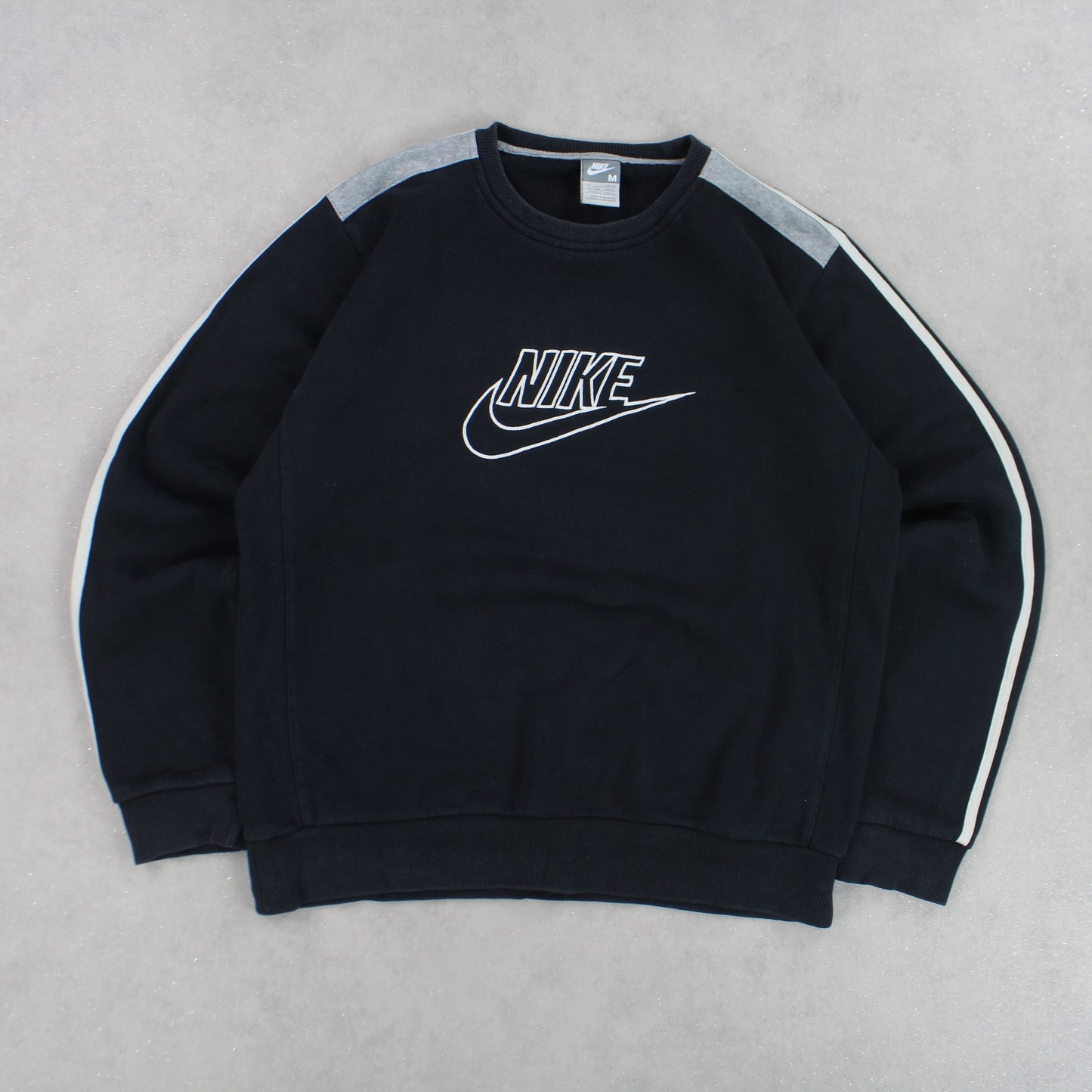 RARE 00s Nike Sweatshirt Black - (M)