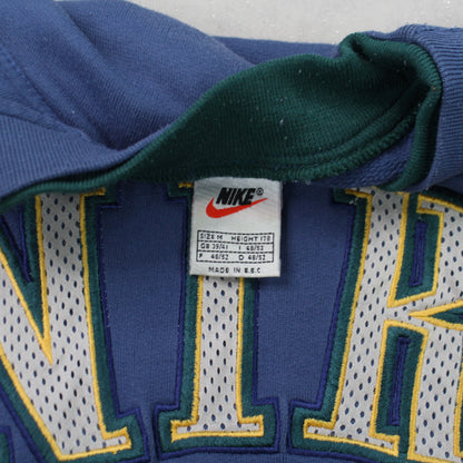 VERY RARE Vintage 1990s Nike Spell Out Sweatshirt Blue - (L)