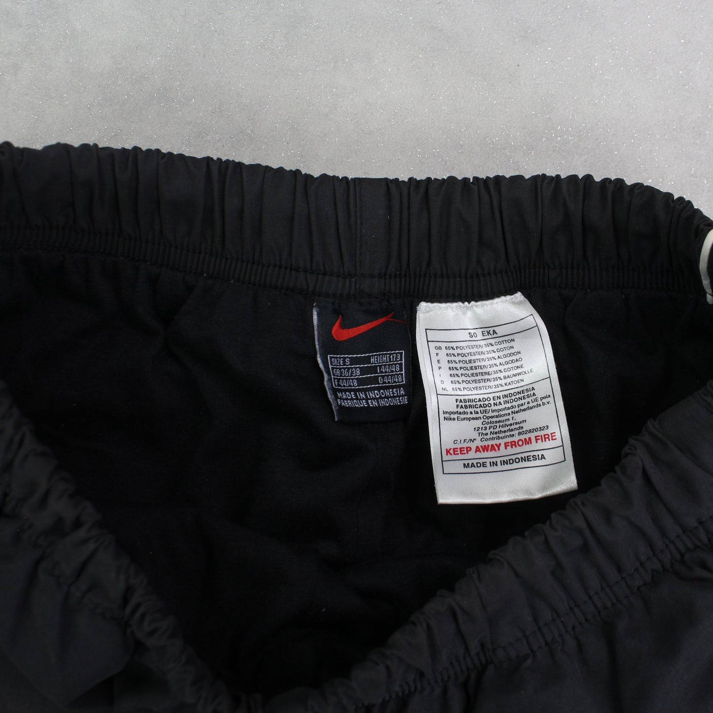 RARE 90s Nike Trackpants Black - (S)