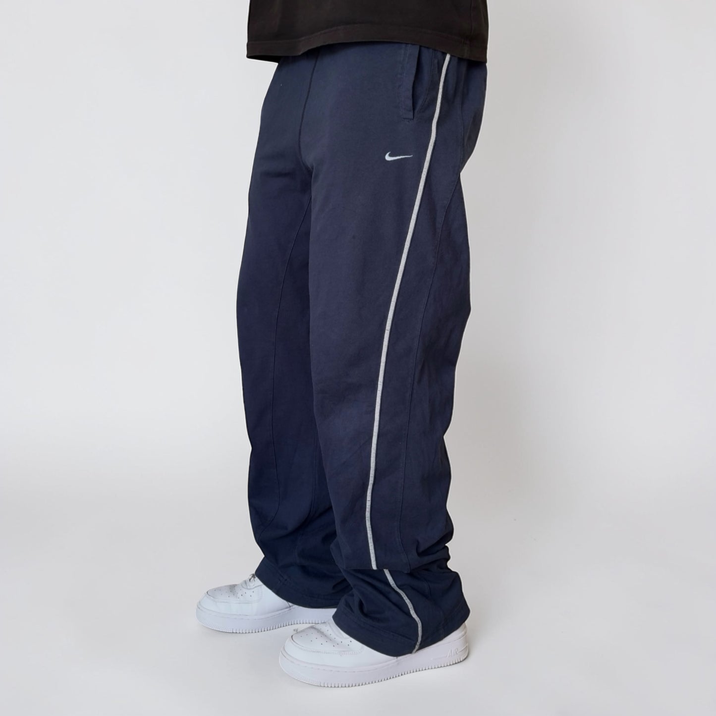 RARE 2000s Nike Joggers Navy - (M)