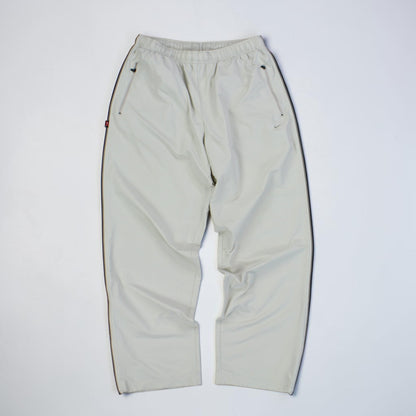 SUPER RARE 2000s Nike Trackpants Cream - (L)