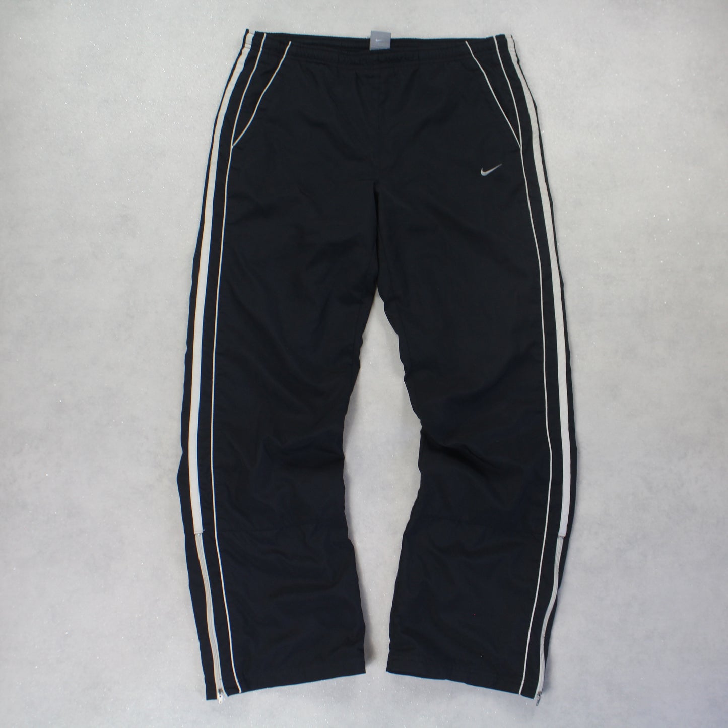 RARE 2000s Nike Trackpants Black - (M)