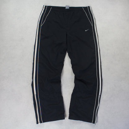 RARE 2000s Nike Trackpants Black - (M)