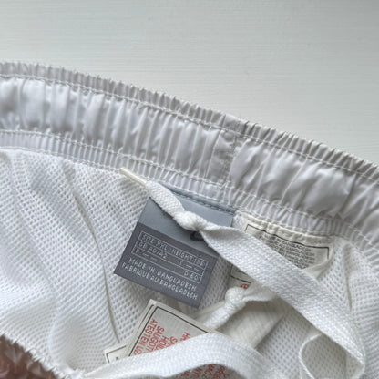 ULTRA RARE 2000s Nike Trackpants White - (XL) | PREMIUM