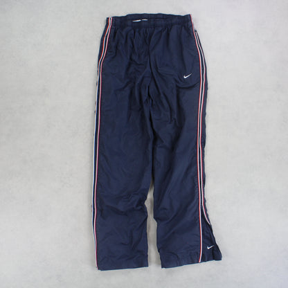 SUPER RARE 00s Nike Trackpants Navy - (M)