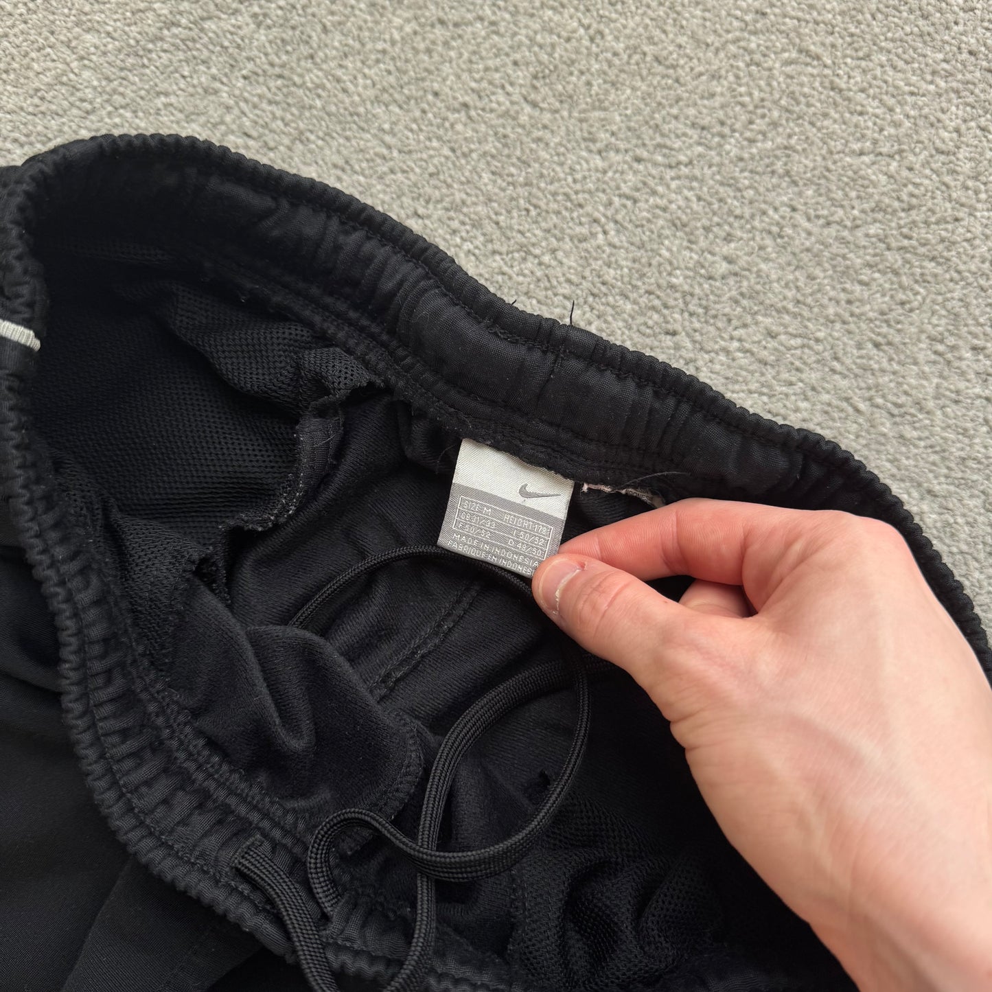 RARE 2000s Nike Trackpants Black - (S)