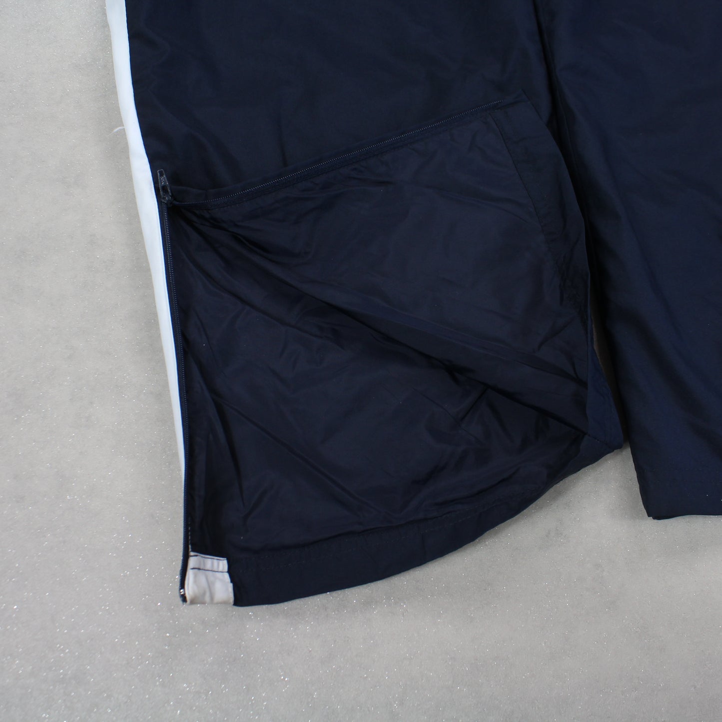 RARE 00s Nike Baggy Trackpants Navy - (L)