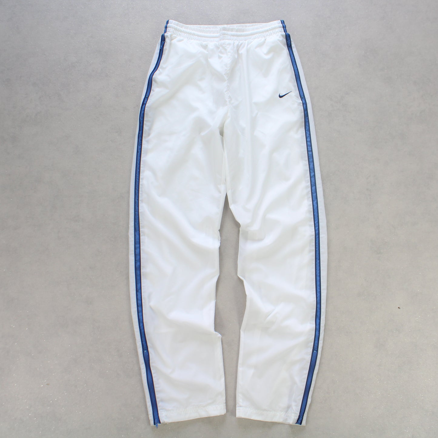 SUPER RARE 2000s Nike Trackpants White - (S)