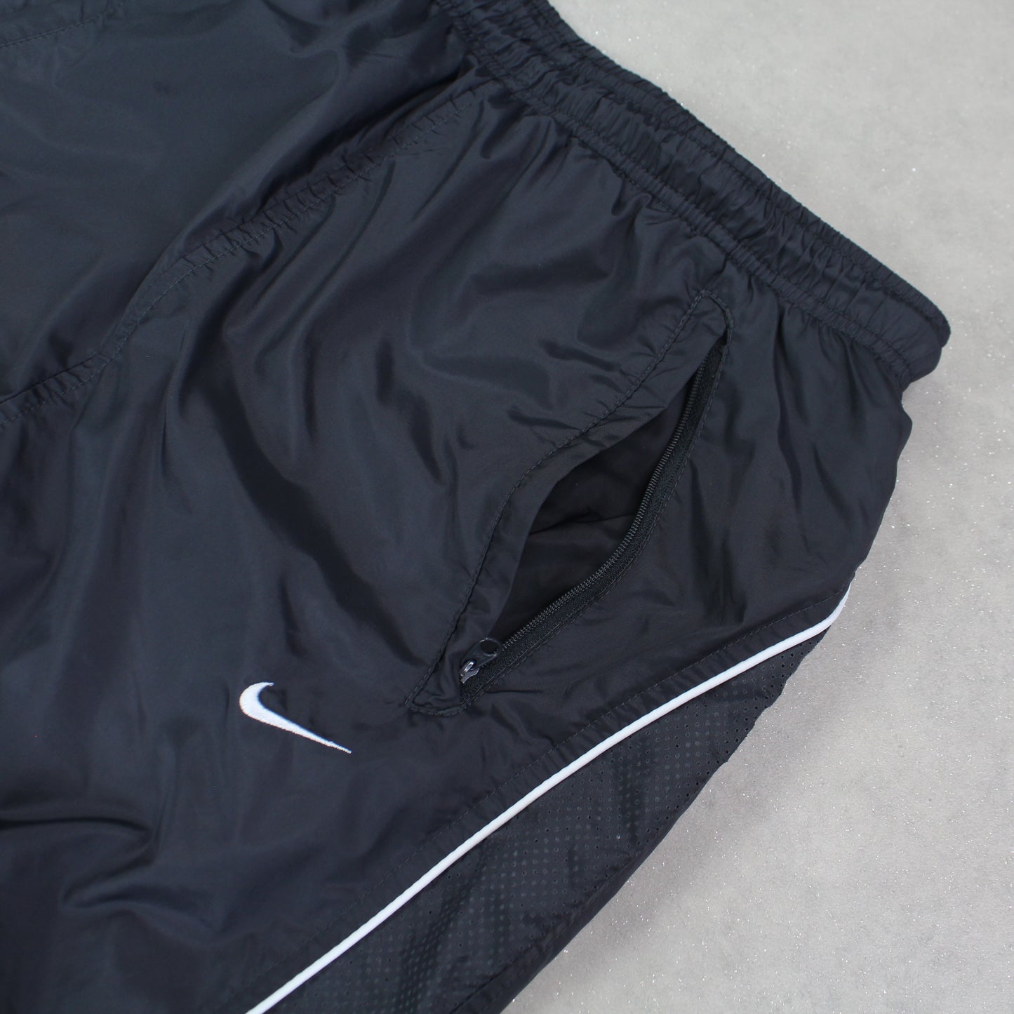 SUPER RARE 2000s Nike Trackpants Grey - (M)
