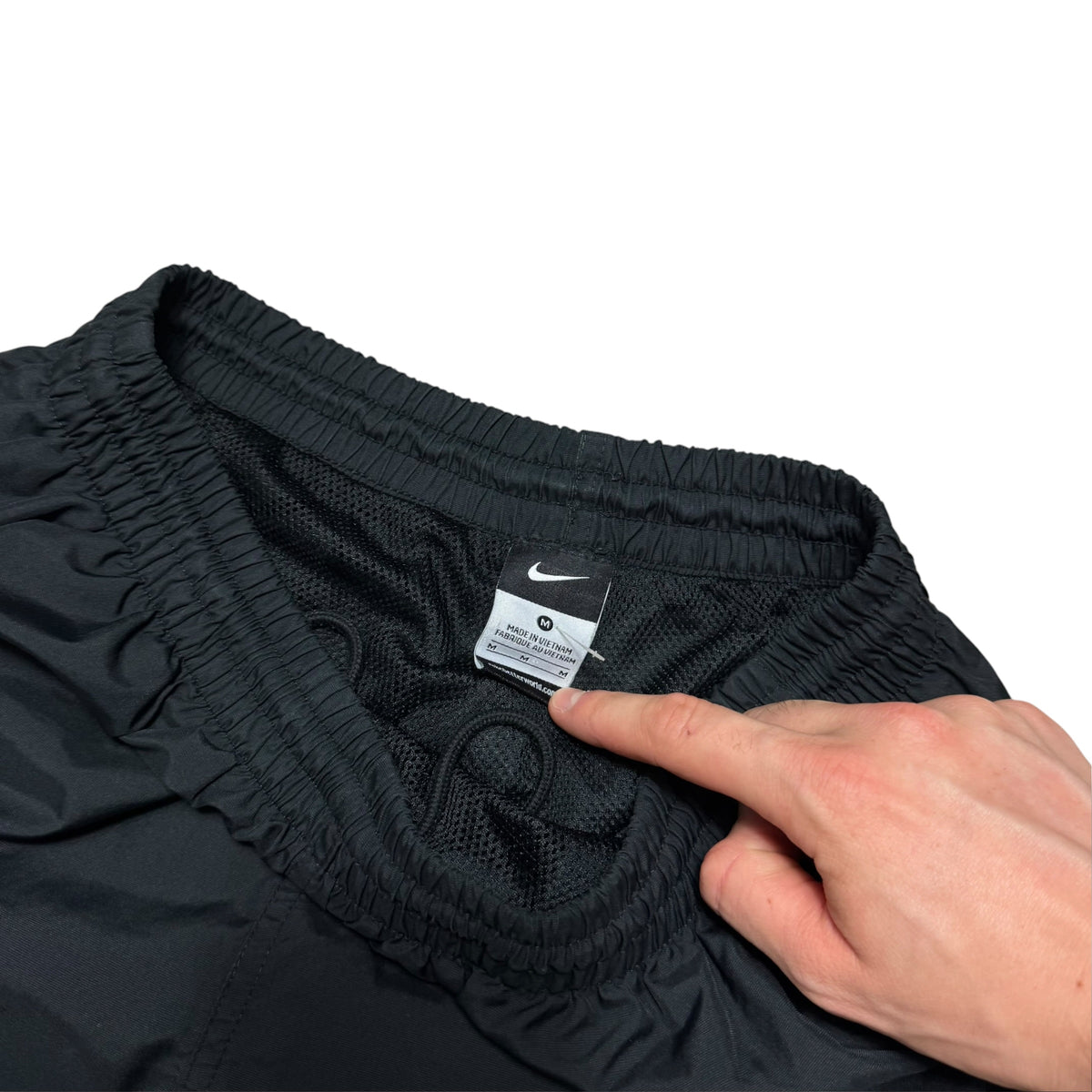 2000s Nike Trackpants Black - (M)