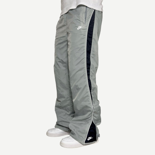 RARE 2000s Nike Trackpants Grey - (L) | PREMIUM
