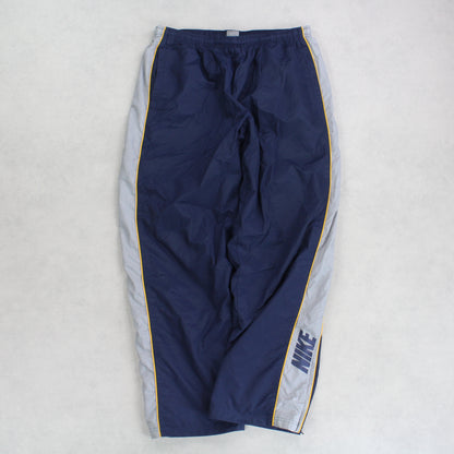 RARE Vintage 00s Nike Trackpants Navy - (L)