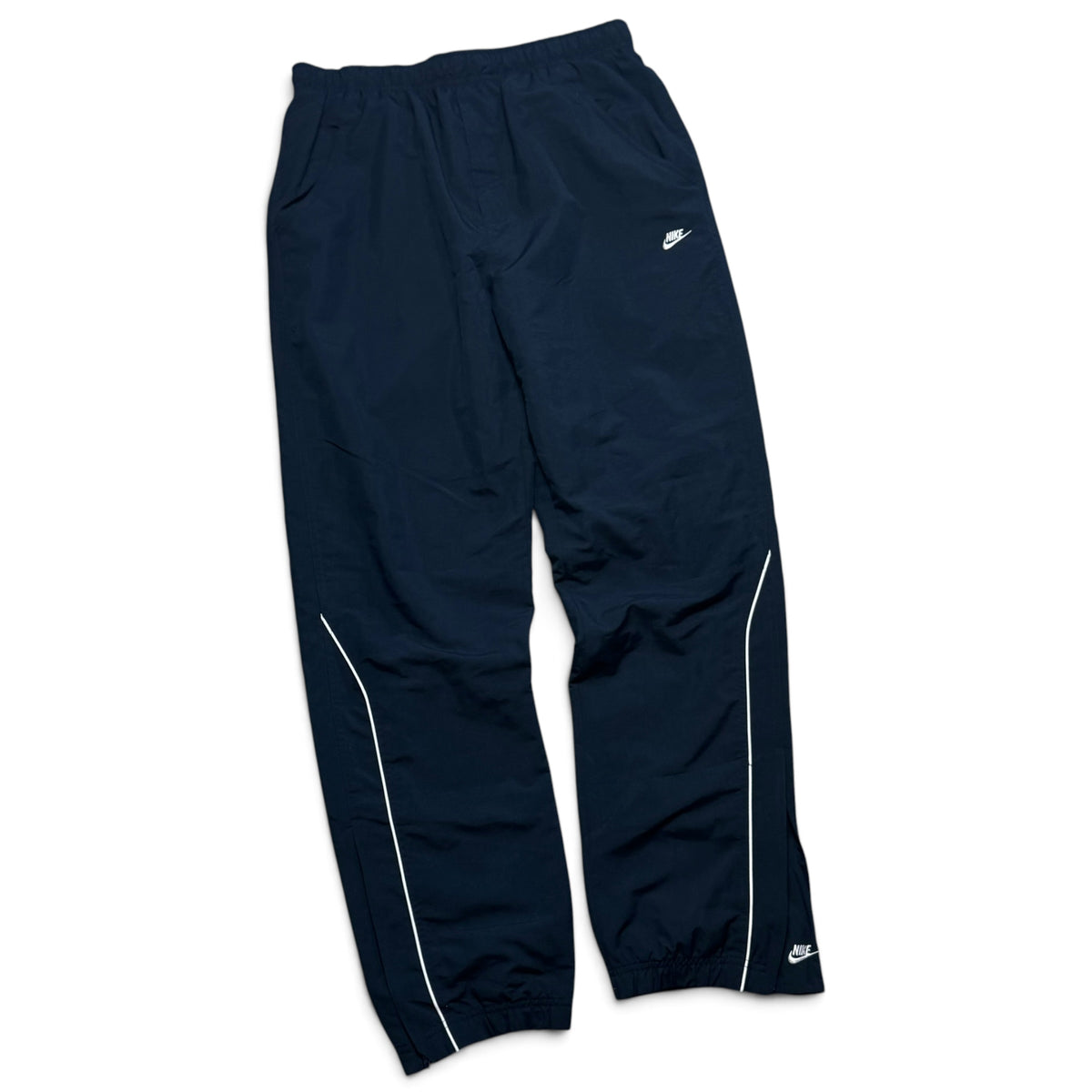 RARE 2000s Nike Trackpants Navy - (M)