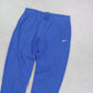 RARE 00s Baggy Nike Joggers Blue - (XL)