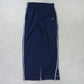 RARE 00s Nike Trackpants Navy - (M)