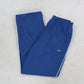 SUPER RARE Vintage 00s Nike Trackpants Blue - (M)