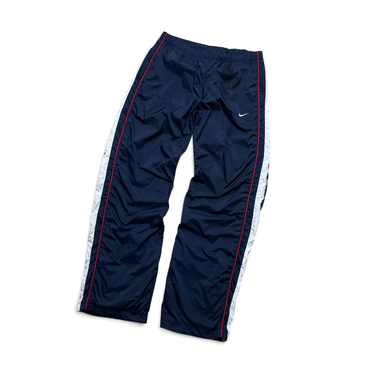 2000s Nike Trackpants Navy - (S/M)