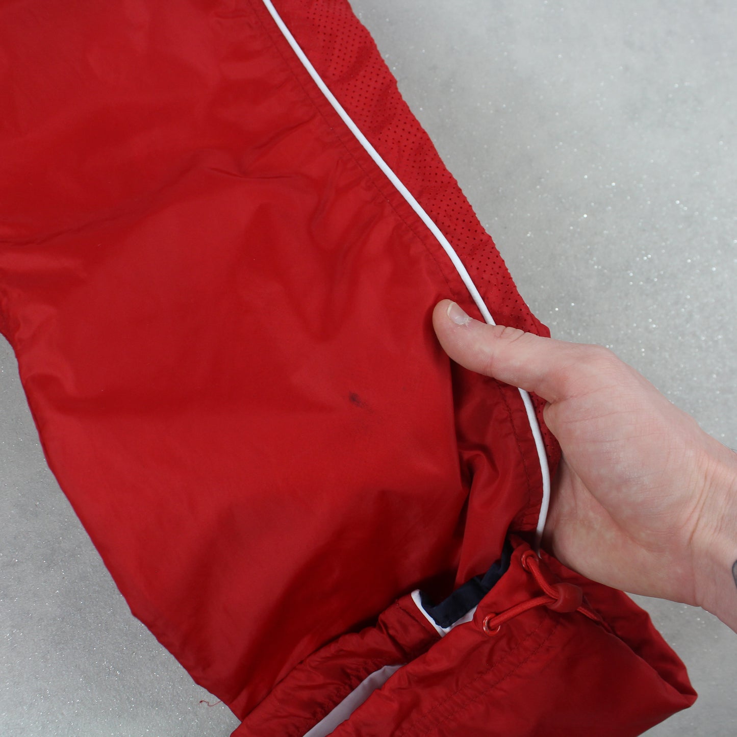 RARE 00s Nike Trackpants Red - (XS)