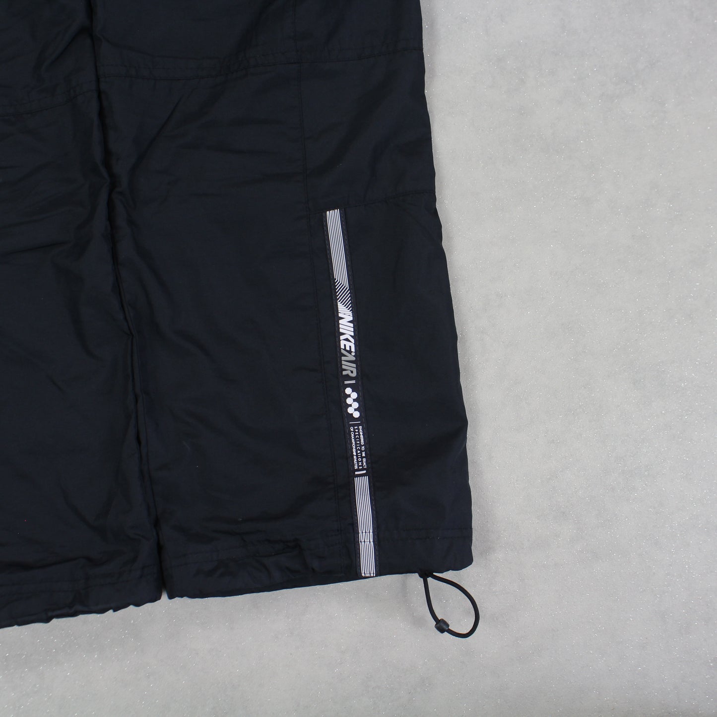 RARE Vintage 00s Nike Trackpants Black - (L)