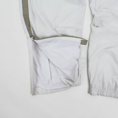 RARE 2000s Nike Trackpants Cream - (L)
