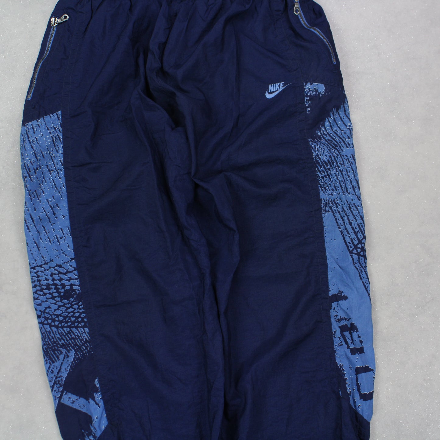 RARE 1990s Nike Trackpants Navy - (L)