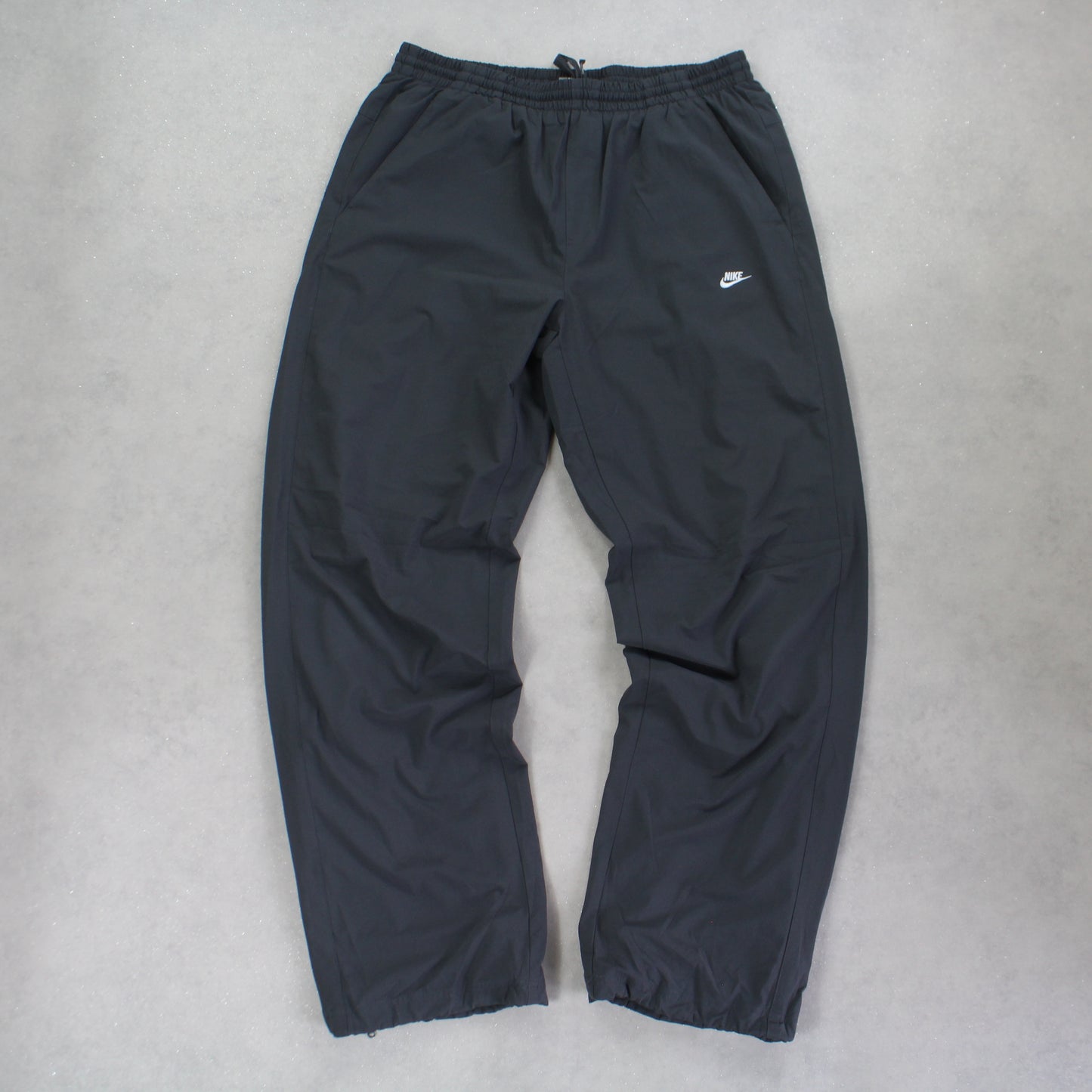 RARE 2000s Nike Trackpants Grey - (L)