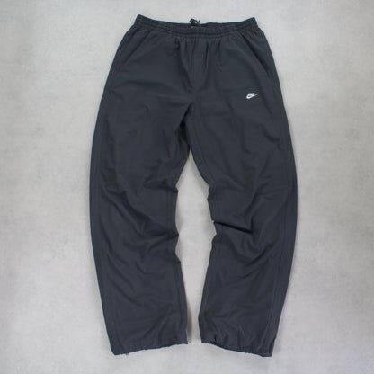 RARE 2000s Nike Trackpants Grey - (L)
