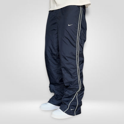 SUPER RARE 2000s Nike Trackpants Navy - (L)