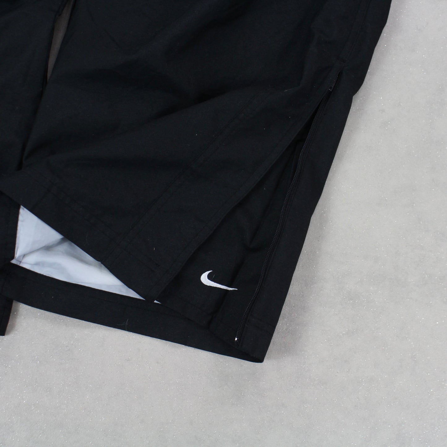 SUPER RARE 00s Nike Trackpants Black - (L)