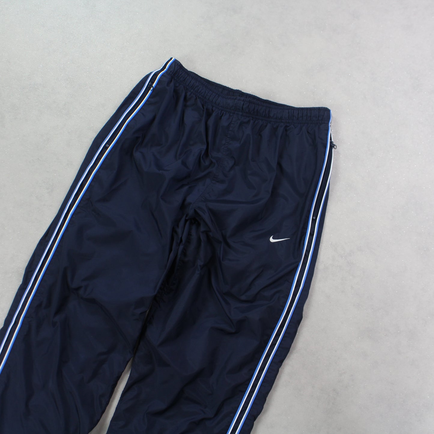 SUPER RARE 00s Nike Trackpants Navy - (S)