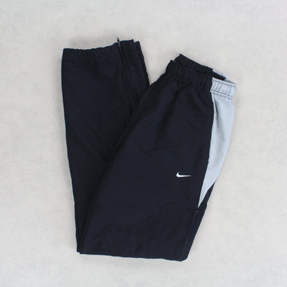 RARE Vintage 00s Nike Trackpants Black - (S)