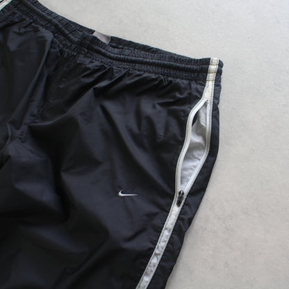 SELTENE Nike Trainingshose aus den 2000ern, Schwarz – (M)