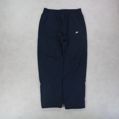 RARE 00s Nike Trackpants Navy - (L)