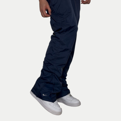 SUPER RARE 2000s Nike Trackpants Navy - (L)