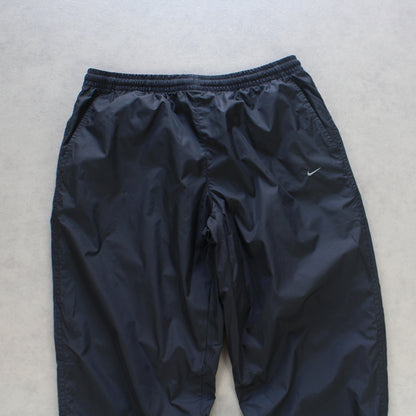 RARE 2000s Nike Trackpants Black - (M)