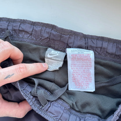 RARE 2000s Baggy Nike Trackpants Grey - (S)