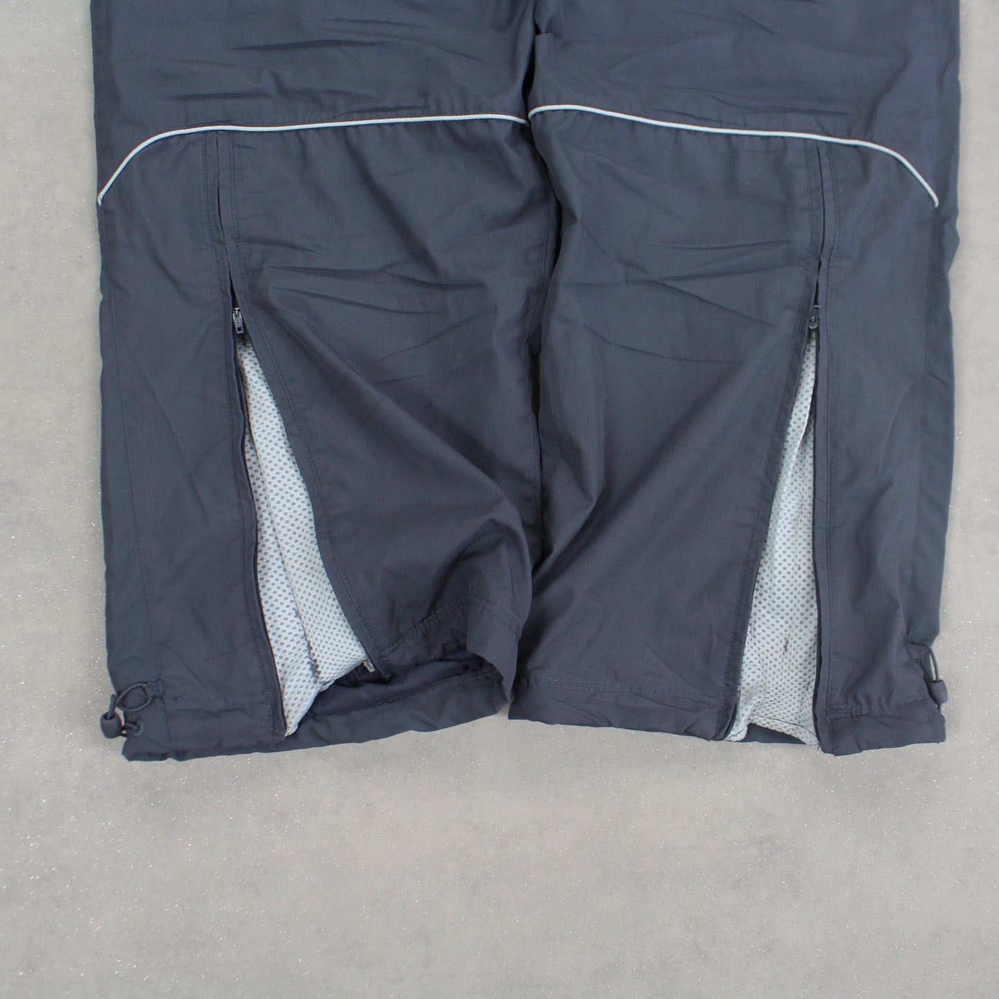 RARE Vintage 00s Nike Trackpants Grey - (L)