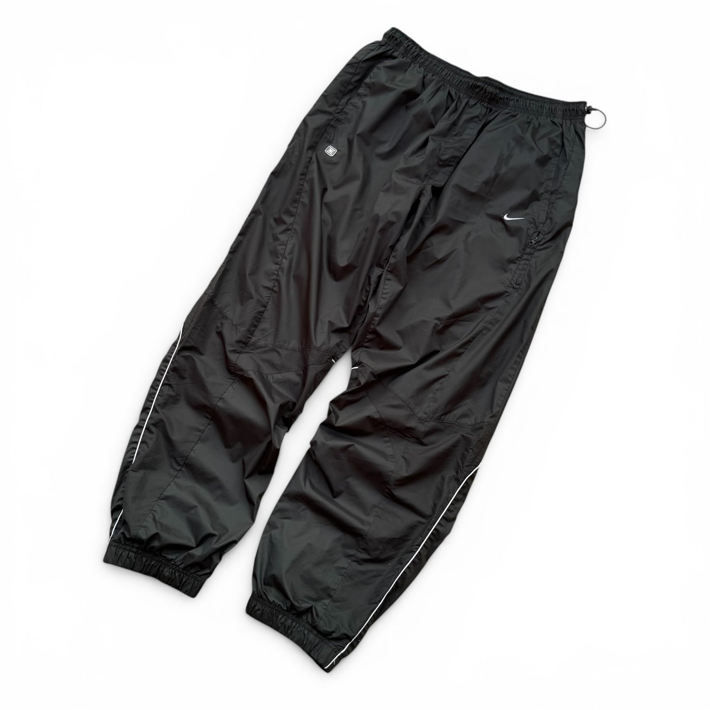 RARE 2000s Nike Shox Trackpants Grey - (XL)